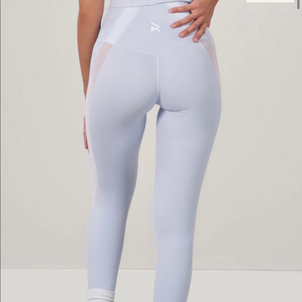 RARE FIT Mesh Leggings Moon Stone Color